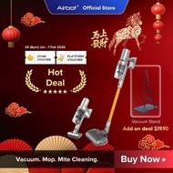 [ 2025 Upgrade ] Airbot Hypersonics Max Detect | 33000Pa Smart Vacuum Cleaner Auto Adjust Handheld C