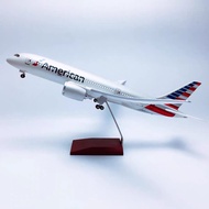 BOEING 787 AMERICAN AIRLINES PLANE MODEL 47cm