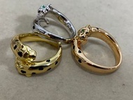Cartier outlet ring 卡地亞豹頭 戒指 男女適用