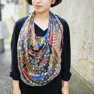 真絲圍巾 - Peacock