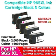 COMPATIBLE HP 965XL 965 Black Cyan Yellow Magenta Ink Cartridge HP OfficeJet Pro 9010 9012 9013 9014