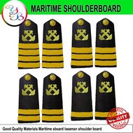 Maritime shoulder board / seaman shoulder board (pair)