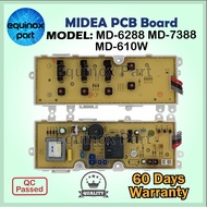 Midea MD-6288  MD-7388 MD-610W shing Machine Dryer PCB Board