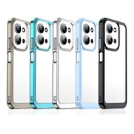 For Poco C85 Clear Case For Xiaomi Poco C85 Cover Coque Funda Hard Translucent Soft Frame Phone Bump