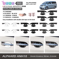 Awesome2u Toyota Alphard ANH10 2003-2007 Car Door Handle Bowl Cover Accessories