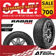 (Clearance Year 2021) Radar Renegade AT Pro 18" Tyre 35X12.5R18 4X4 4WD (1 Tire)