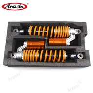 ARASHI Shock Absorbers Suspension 360mm / 14'' Adjustable Rear For INDIAN Bobber Motorcycle Nitrogen