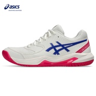 ASICS Gel-Dedicate 8 Women Tennis Shoes In Cream/Dark Cobalt