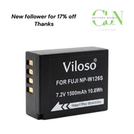 Battery Pack for Fuji NP-W126S W126 w126s LCD Dual Type-C Charger & Camera Battery Fuji NP-W126s