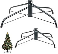 2 Pieces Christmas Tree Stand 24 Inch and 16 Inch Christmas Tree Stand Dark Green Christmas Tree Fol