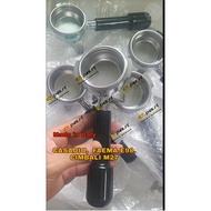Handle for Casadio coffee maker, FAEMA E98, Cimbali M27, FAEMA 2-SPLIT FILTER HANDLE