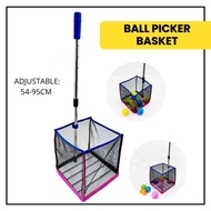 Pickleball Ball Picker Basket Pickleball Tennis Retriever ASENVER Adjustable Ball Picker Pickleball 