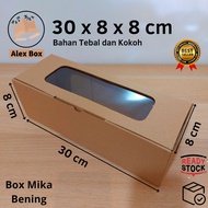 Mica Cardboard 30 x 8 x 8 cm... diecut model, for cakes, hampers, etc.
