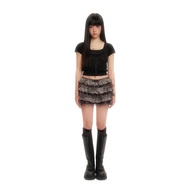 Vintage Leopard Lace Shorts - Moromoro