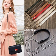 60/120CM  Bag Chain tali beg rantai Accessories tali bag leather handbag chain strap Woman Handle ba