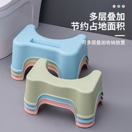 ST-ΨToilet Stool Stool Ottoman Foot Stool Widened Extra Thick Toilet Toilet Squatting Stool Foot Stool