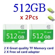 2017 New 512GB 256GB Class 10 Micro SD CARD SD TF HIGH PERFORMANCE Flash Memory
