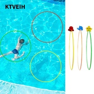 KTVEIH 1/3Pcs Swimming Pool Ring Summer Sinking Pool Toy Swimming Circle Pool Accessories Safety Tra