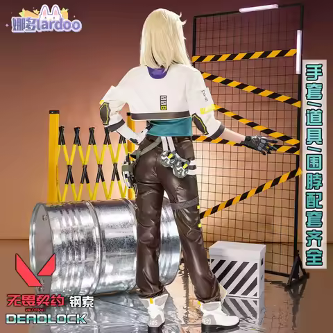 Game VALORANT Deadlock Cosplay Costume Uniform Halloween Carnival Party Christmas Play Role Clothes