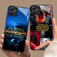 YS-88 Star Wars HD Glass Casing for Oppo A3X A3i A40 Realme C53 C31 C35 GT 6 Narzo N53 50A Prime