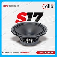 Midbass Speaker 6.5 inch Cello S17