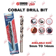8-20MM PRC COBALT HSS DRILL BIT M35 GRADE BITS MATA GERUDI BESI METAL STAINLESS STEEL MIRANDA SENATO