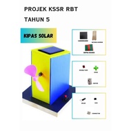 KIPAS SOLAR - PROJEK RBT TAHUN 5