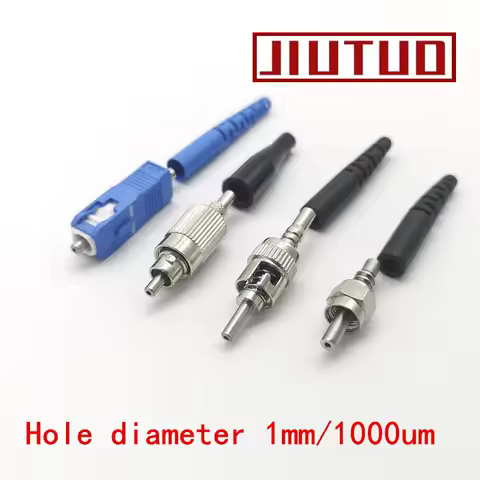 1PCS SMA905 SMA ST FC SC 1mm 980/1000um Plastic optical fiber connector Server optical connector