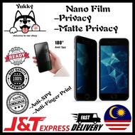 Huawei Y6 / Y6 (2017) / Y6 (2018) / Y6 Prime (2018) / Y6 (2019) / Y6p Privacy Series Screen Protecto