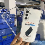 Samsung S26 Ultra S25 S24 A57 A37 A27 Clear Case Shockproof Airbag TPU Camera Protection Casing