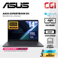 Asus 14" ExpertBook B3405CCA Laptop Ultra 5 225H 16GB 512GB WUXGA Win11Pro 3Y Onsite - B3405CCA-LY04