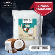 ผงทำบิงซูสำเร็จรูป (Bingsu Powder) สูตร Standard รส มะพร้าวกะทิ (Coconut Milk) บรรจุ 1 kg แบรนด์สวีทครีเอชั่น (Sweet Creations)
