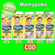 Ready Pampers Baby Mamypoko Pants Extra Dry Diaper Pants mamy poko pempes Baby mammy Staple S40 M34 L30 XL26 XXL24 S38 M32 L28