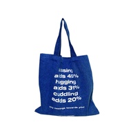 OCWA TOTEBAG KISSING HEGGING CUDDLING