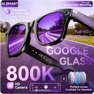 New 8 Million Pixels Camera Smart Glasses Recording Videos AI Photo Recognition Answer Translation W