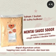 Mentai Sauce | Saus Mentai | Saos Mentai Non/Single/Double TOBIKO