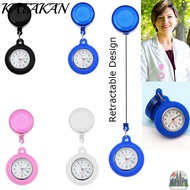 KATAKAN Pocket Watch Gift Brooch Pin Clip-on Fob Watch