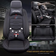 Universal 5-seater/honda Jazz/hrv/crv/brv/new City/accord/civic Fc 10gen Type-r Car Seat Cover Front