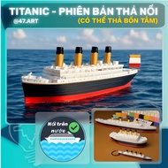 Titanic ship model Dropping Water Tank [M.H.V - CAR/CAR/WATER] RMS Olympic ship romeo and juliet, gi