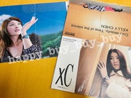 絕版罕有珍藏-陳慧琳(Kelly Chen)-日本手錶名錶品牌Citizen Watch (星辰錶)-xC (Cross C)-小冊子-宣傳品-兩本