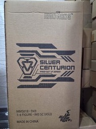 Hottoys MMS618 D43 Iron Man 3 Silver Centurion Armor Suit Up Version Diecast