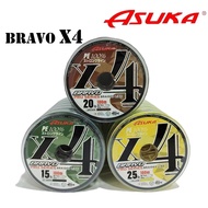 Asuka Bravo x4 Braided Fishing Line Pro Series Tali 4x Sulam Braided Line Casting Fishing Line Botto