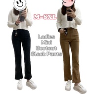 938# Lady Slack Pants Mini Bootcut /Seluar Bootcut Slim Cutting / Seluar Slack Bootcut /Bootcut Slac