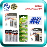 Battery Series AA / AAA / 23A / 27A Alkaline Bateri for Toy Alarm Remote Control EZ