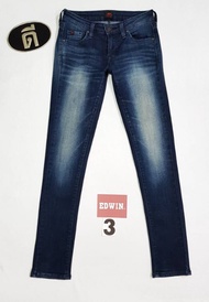 3.Actual Waist Measurement 26-27" Women's Jeans E DWIN