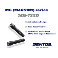 Flashlight Gentos Japan MG-722D Slide Focus Control Flashlight