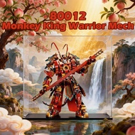 80012 Monkie Kid Monkey King Warrior Mech storage organizer acrylic display box kotak akrilik kes te