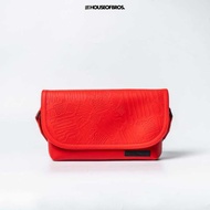 ส่งฟรีแถมดันทรง กระเป๋าHobs 12นิ้วสะพายใหม่ ปั้มลาย CRAZY 12 MONKEY All new กระเป๋าฮอบส์