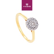 HABIB Diamond Ring in 375/9K Yellow Gold 265381222(YG)