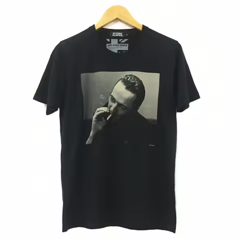 Hysteric Glamour x Joe Strummer The Future Is Unwritten Black T Shirt Size M